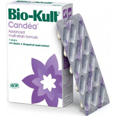 BIO-KULT Candea Προηγμένη Φόρμουλα Προβιοτικών Για Την Ενίσχυση Της Άμυνας Του Οργανισμού Κατά Της Ανάπτυξης της Candida x15 Κάψουλες