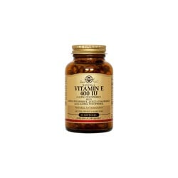 Solgar Vitamin E 400IU Dietary Supplement Supports Cardiovascular & Immune System Health 50 Softgels