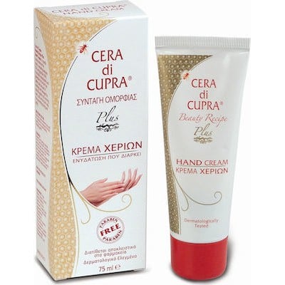 Cera di Cupra Plus Ενυδατική Κρέμα Χεριών με Φυσικ
