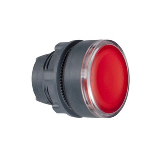 Illuminated Pushbutton Head F22 with Latch Red ZB5