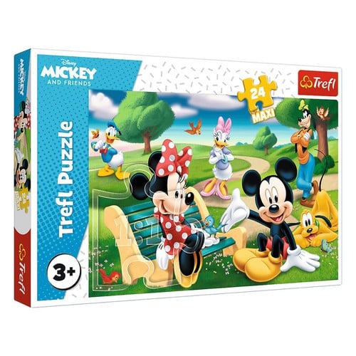 Puzzle "Mickey & Minnie", 24 copë