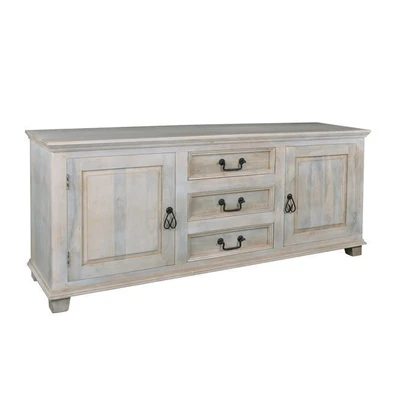 Μπουφές Antique Λευκό 175x45x76cm Sardar Maison  Ε