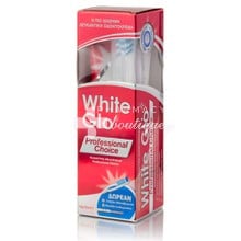 White Glo Professional Choice Οδοντόκρεμα, 150gr & Δώρο Οδοντόβουρτσα, 1τμχ.