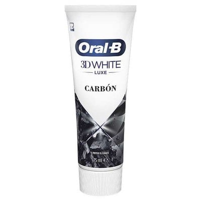 Oral-B 3D White Luxe Charcoal Οδοντόκρεμα Λεύκανση