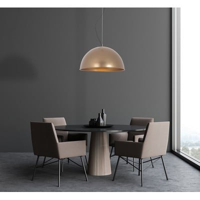 Pendant Light E27 40W Metal Brown