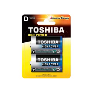 Alkaline Battery D LR20GCP BP-2 Toshiba 00152652
