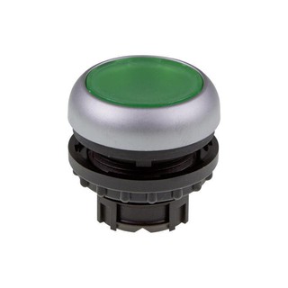 Illuminated pushbutton actuator Green M22-DL-G  - 