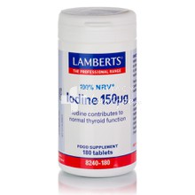 Lamberts Iodine 150μg, 180tabs (8240-180)