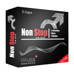 Exelane Non Stop XL Pack, Φυτικό Ενισχυτικό Στύσης, 3 κάψουλες