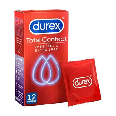Durex Total Contact Προφυλακτικά 12 Τεμάχια