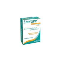 Health Aid Livercare Nutritional Supplement That Regenerates Cells & Keeps the Liver Healthy & Clean 60 Tablets