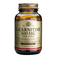SOLGAR L-CARNITINE 500MG 60TABL
