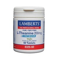 Lamberts L-Theanine 200mg Fast Release Vegan 60 Τα