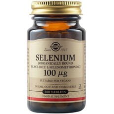 Solgar Selenium Συμπλήρωμα Διατροφής 100mcg 100tab