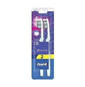 Oral-B 3DWhite-Χειροκίνητη Οδοντόβουρτσα 35mm Μέτρ