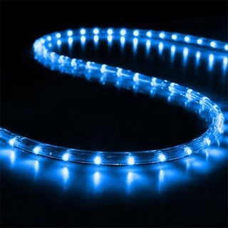 Led Rope Light With UV Protection 2-Way Blue 50m -