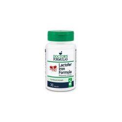 Doctor's Formulas Lactofer Iron Formula Συμπλήρωμα Διατροφής Με Σίδηρο Λακτοφερίνη Χαλκό & Βιταμίνες 30 κάψουλες
