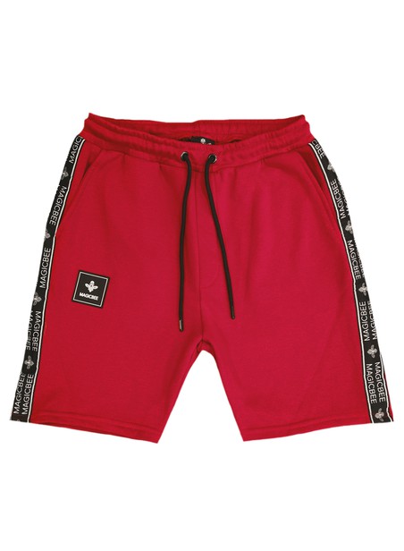 Magic bee double tape shorts - red