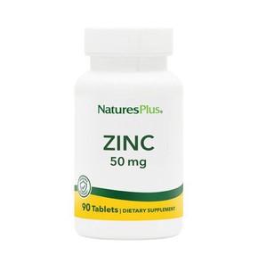 Nature's Plus Zinc 50mg-Συμπλήρωμα Διατροφής με Ψε