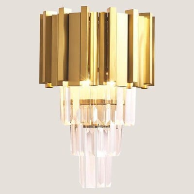 Wall Light 2Xe14 22X40cm Gold