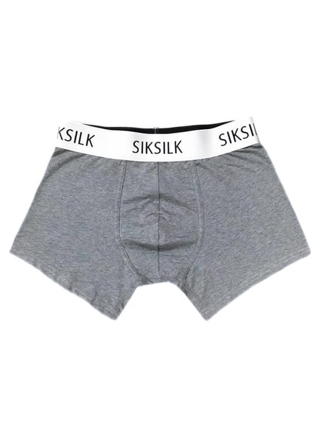 Sik silk boxer shorts grey 