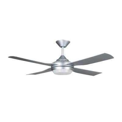 Ceiling Fan Moonah 132cm Silver With 4 Wings