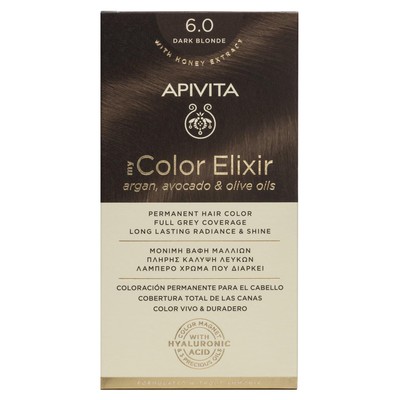 Apivita My Color Elixir 6.0 Βαφή Μαλλιών Ξανθό Σκο