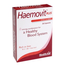 Health Aid Haemovit Plus Blister 30Caps