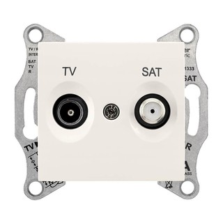 Sedna TV/SAT Intermediate Socket White SDN3401223