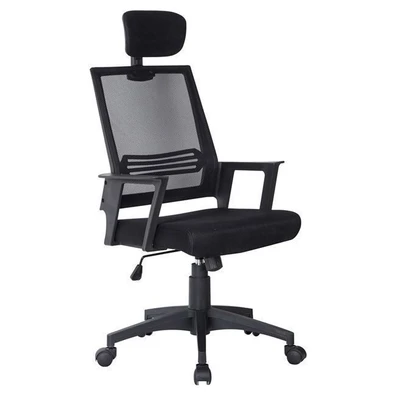 Manager Armchair Pu Black 60x64x108/120cm ZWW BF12