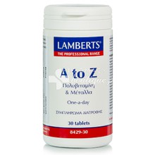 Lamberts A-Z MULTI Vitamins - Πολυβιταμίνη, 30tabs