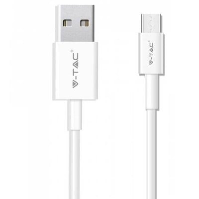 Καλώδιο Φόρτισης Τηλεφώνου Usb Type C Λευκό 1Μ Pea