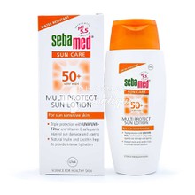 Sebamed Sun Care Multi Protect Sun Lotion SPF50 - Αντηλιακό Προσώπου & Σώματος για Ευαίσθητο Δέρμα, 150ml