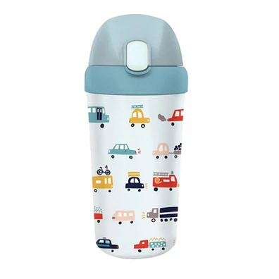 PLA Kid's Bottle 8,5x8,5x13,5cm/ 400ml Cars BPKB10