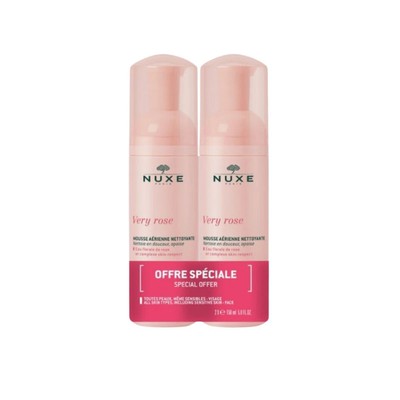 Nuxe Promo Pack Very Rose Light Cleansing Foam Αφρ