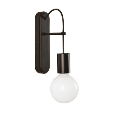 Wall Lamp Black Metal Ε27 40W Gloria