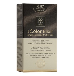 Apivita My Color Elixir Μόνιμη Βαφή Μαλλιών Νο 6.8