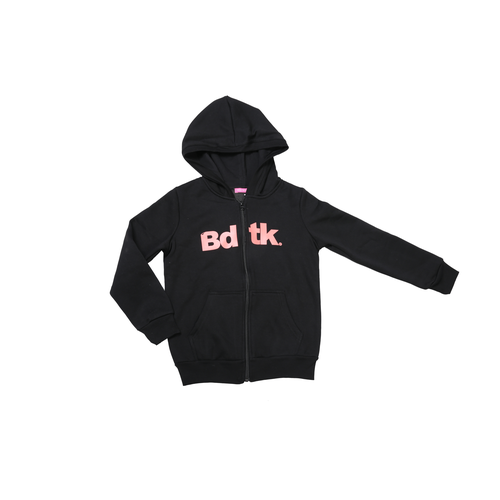 Bdtk Kids Girls Co Hooded Zip Sweater (1232-701022
