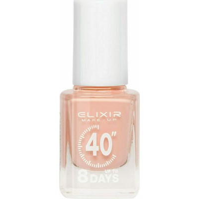 ELIXIR 40″ Up To 8 Days Gloss Βερνίκι Νυχιών Μακράς Διαρκείας Quick Dry 396 Pastel Pink 13ml