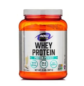 Now Foods Whey Protein Vanilla, 907gr