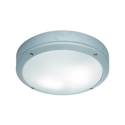 Ceiling Lamp Round Leros 2Xε27 Grey