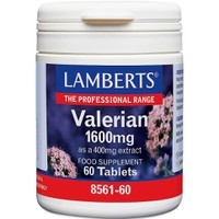 Lamberts Valerian 1600mg 60 Ταμπλέτες - Συμπλήρωμα