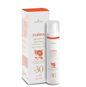 Cleria Age Protect Sun Cream SPF30 Αντηλιακή Κρέμα