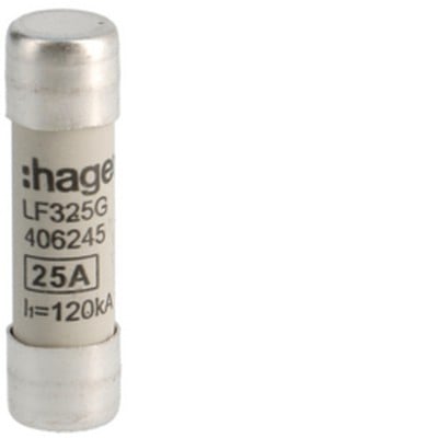 Cartridge Fuse 10,3X38 25Α Fast Blow