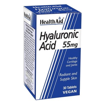 HEALTH AID HYALURONIC ACID 55 mg 30 TABS