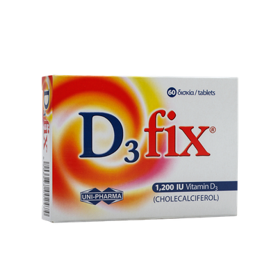 Uni-Pharma D3 Fix 1200iu 60Tabs