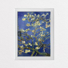 Van gogh   almond blossom blue a