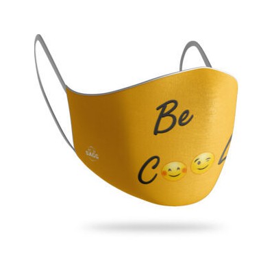 Sagg Παιδική Μάσκα Προστασίας Emoji 4, 1 Τεμάχιο