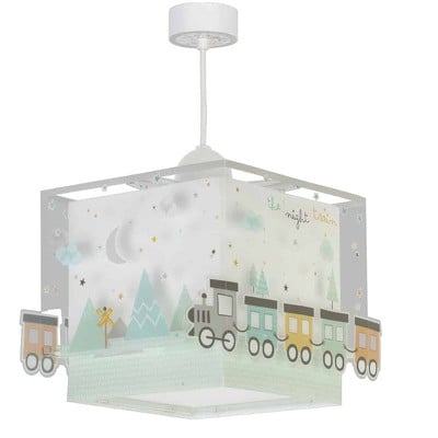 Kids Pendant Ceiling Light The Night Train 1Xe27