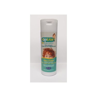 ADELCO Exolice 2in1 Shampoo & Conditioner Αντιφθειρικό Σαμπουάν & Conditioner Για Χρήση Μετά Την Αντιφθειρική Αγωγή 200ml